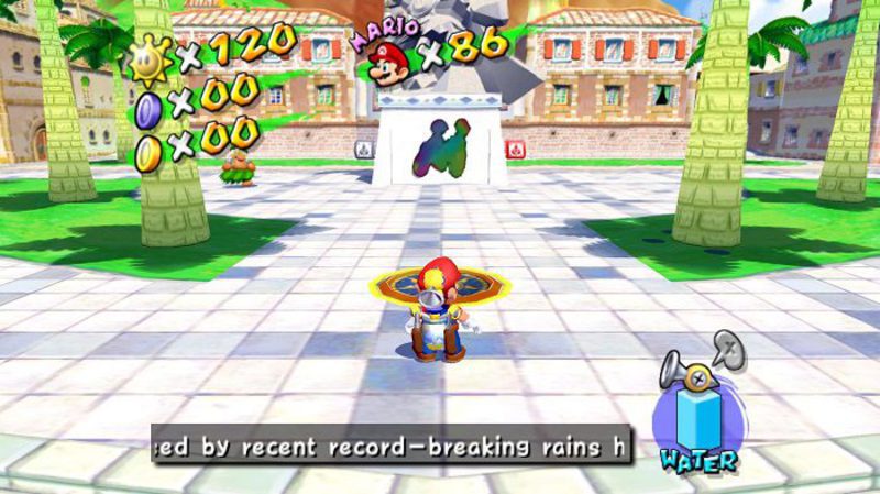 GameCube 15 aniversario Japón, Super Mario Sunshine
