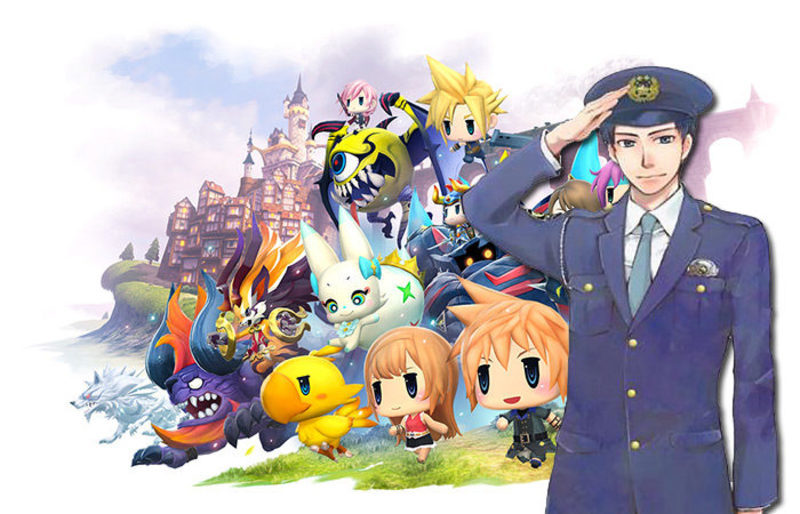 World of Final Fantasy policia