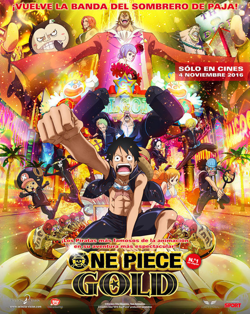 One Piece Gold póster español