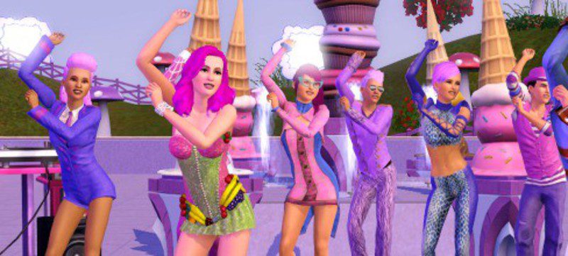 Los Sims 3 Salto a la fama con Katy Perry