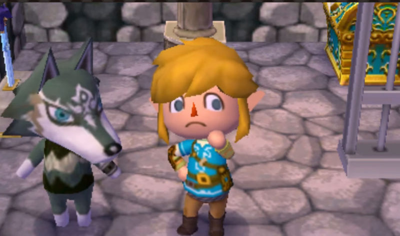 Animal Crossing Zelda