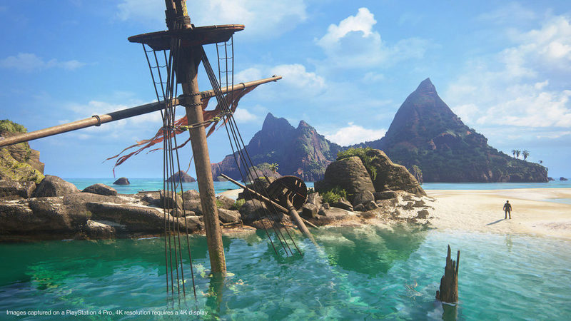 Uncharted 4 en PS4 Pro