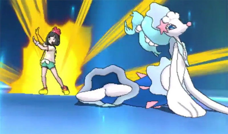 Movimiento Z de Primarina