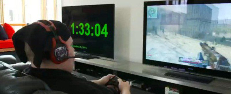 Kim Dotcom, fundador de Megaupload, jugando al Call of Duty Modern Warfare 3