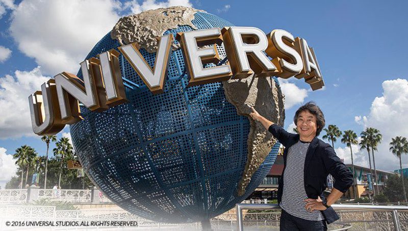 Shigeru Miyamoto en Universal Park