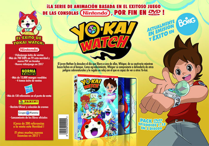 Yo kai Watch DVD Selecta Visión
