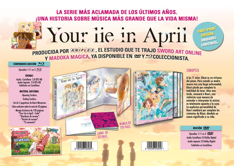 Your Lie in april anime selecta vision