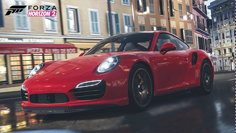 Imagen de la expansión de Porsche en 'Forza Horizon 2'