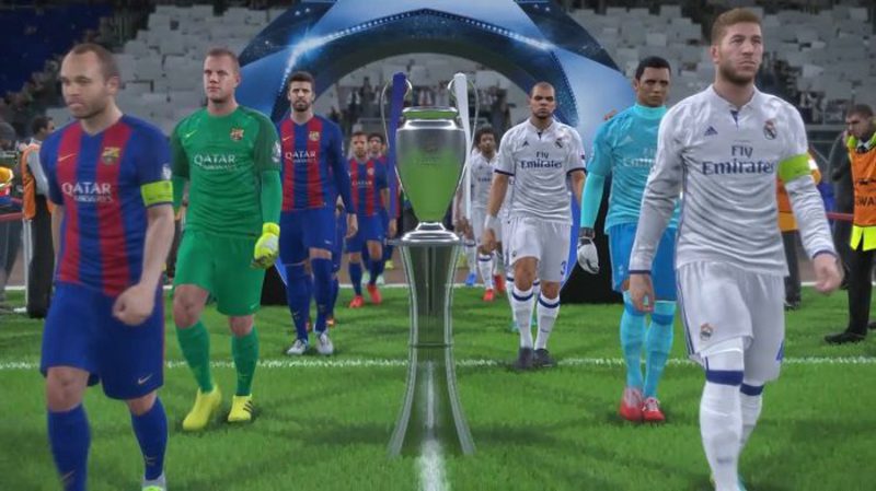PES League PES 2017 PS4 PS3 UEFA