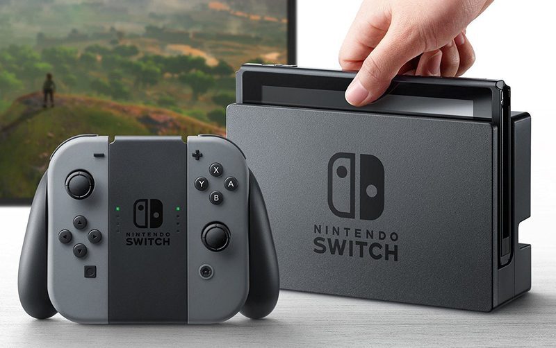 Nintendo Switch gris