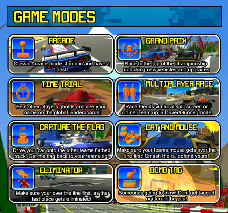 Racing Apex game modes