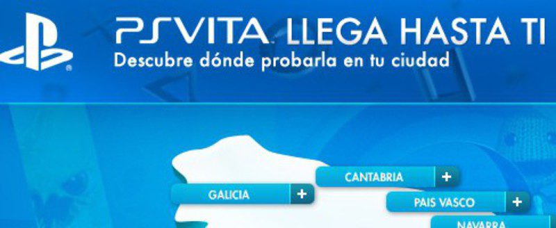 PS Vita se podrá probar en Madrid, Alicante, Toledo, Vizcaya y hasta 100 puntos españoles antes de su lanzamiento