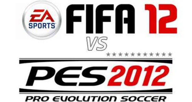 EA vs Konami, PES vs FIFA, Pro vs fifa 12