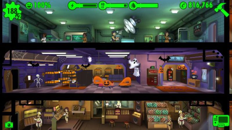can i link my xbox one fallout shelter to.my phone