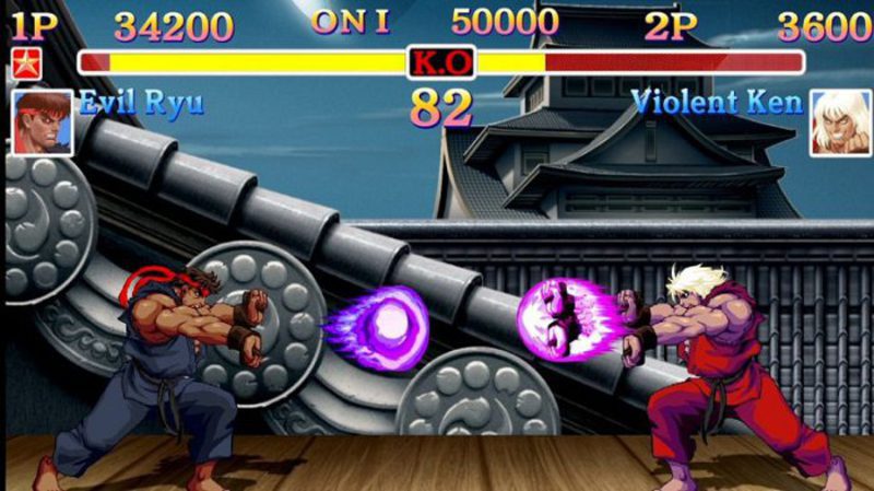 Ultra Street Fighter II: The Final Challengers modo primera persona Switch