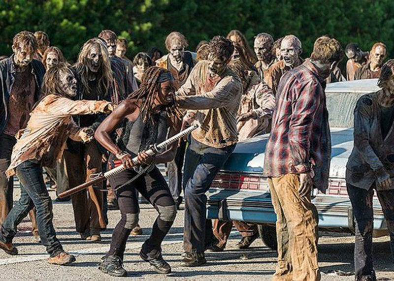 Récord de zombis asesinados en 'The Walking Dead'