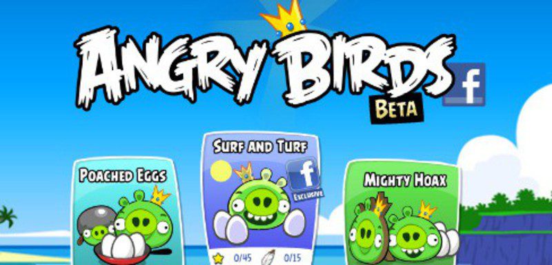 Angry Birds en Facebook