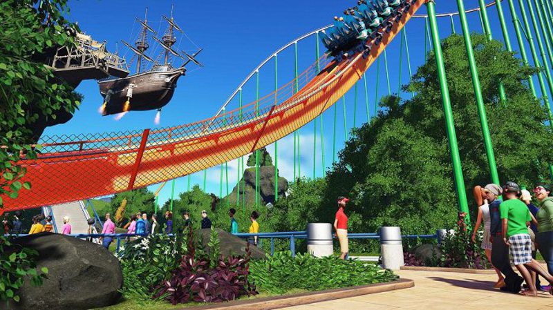 Planet Coaster lanzamiento PC Steam expansión gratuita