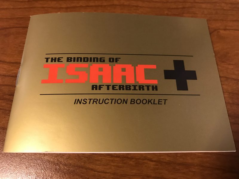 The Binding of Isaac Afterbirth+ Switch físico manual de instrucciones