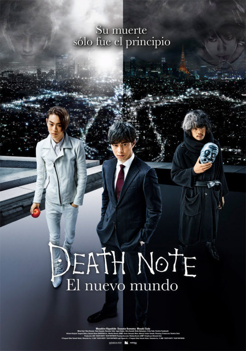 Death Note El nuevo mundo cartel español
