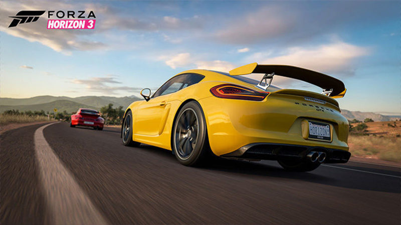 Porsche en Forza Horizon 3