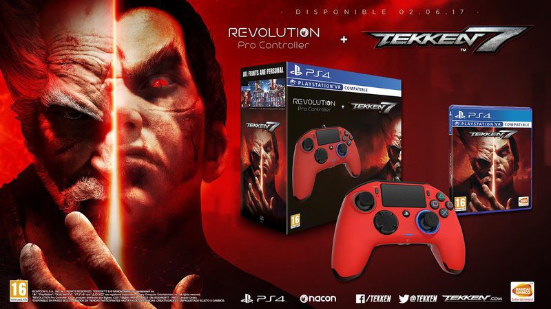 Tekken 7 revolution pro controller nacon