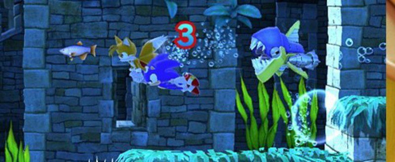 Niveles acuáticos en 'Sonic The Hedgehog 4: Episode II'