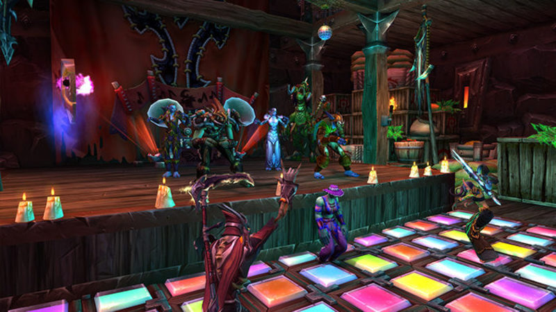 Nuevo evento: 'Estudios de baile en casas de subastas' dentro de 'World of Warcraft