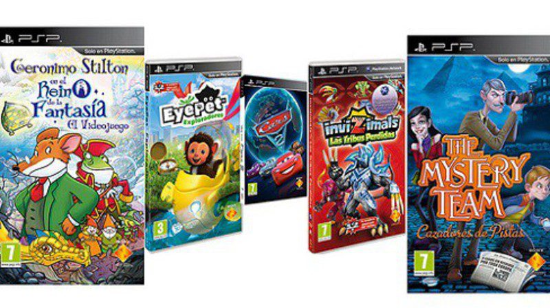 Sony baja precio en los títulos infantiles de PSP