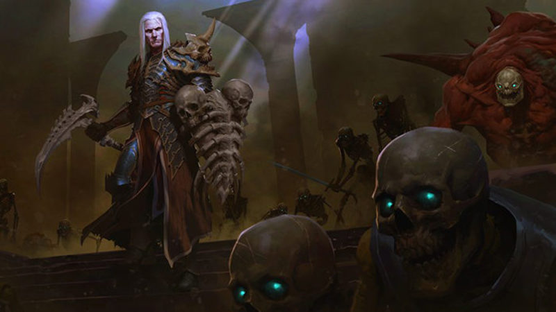 Arte del nigromante de 'Diablo III'
