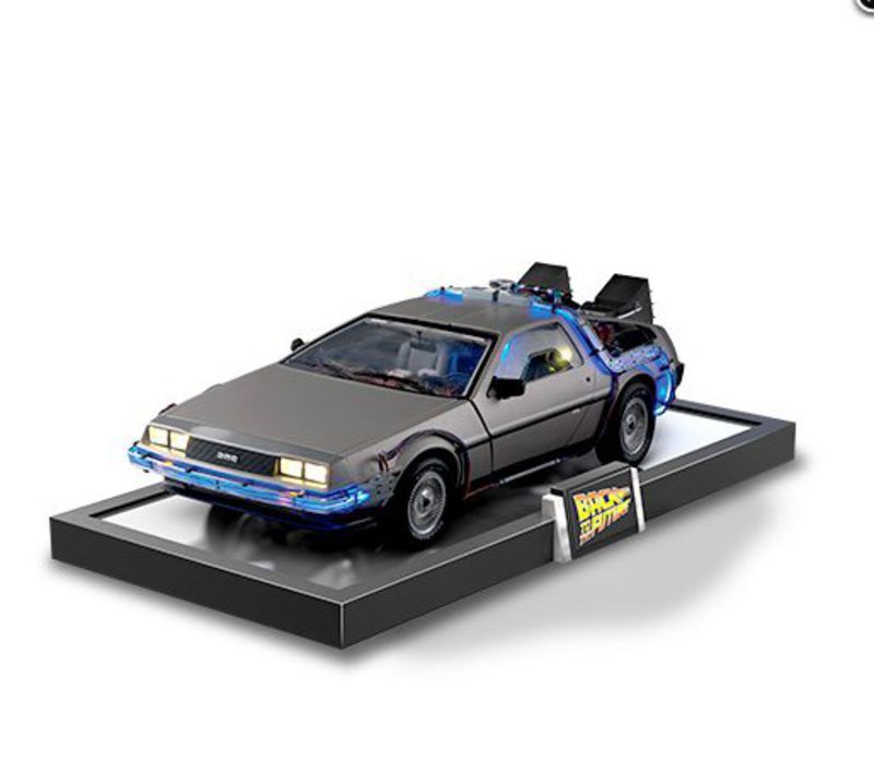 maqueta DeLorean