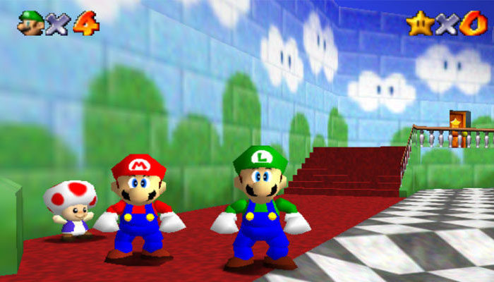 'Super Mario 64' con Online