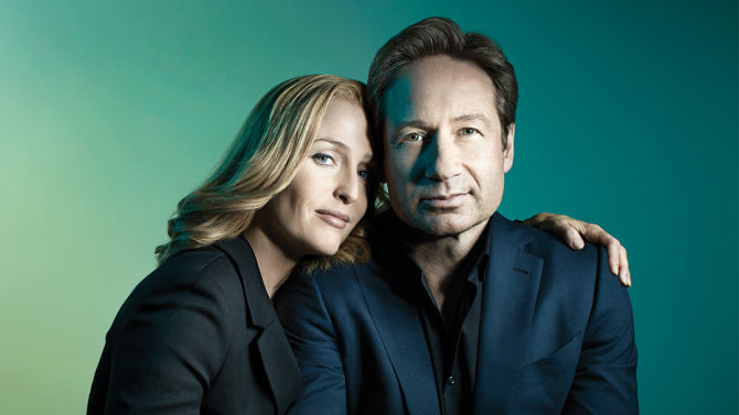 Mulder y Scully de Expediente X