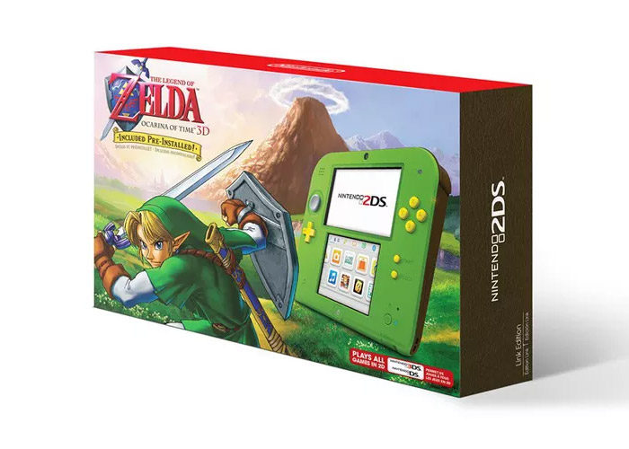 Nintendo 2DS The Legend of Zelda Ocarina of Time 3D