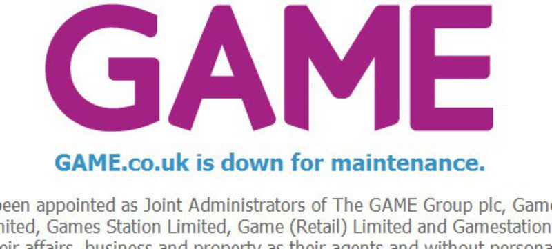 Web de GAME Reino Unido