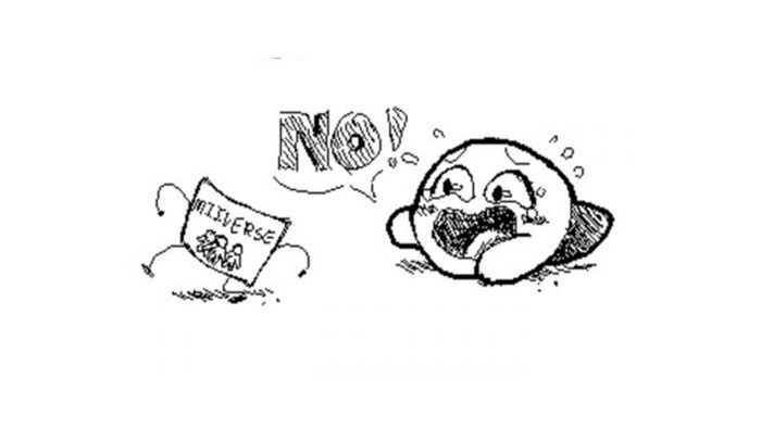 Un post de Miiverse muestra a Kirby triste por el fin de la red social