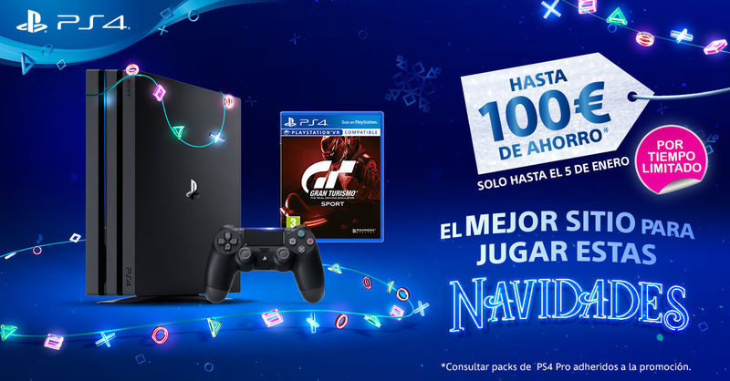 Ofertas de Navidad en PS4 Pro