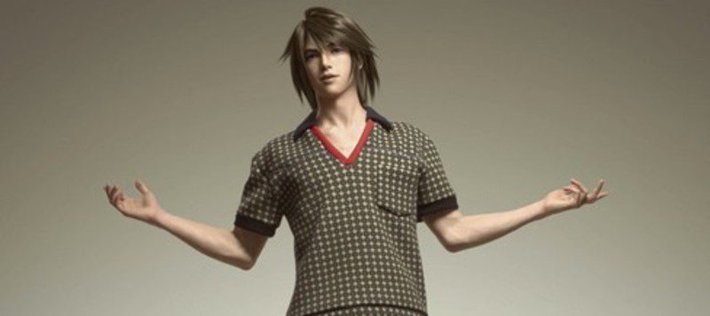 Los personajes de 'Final Fantasy XIII-2' presentan la colección primavera/verano 2012 de Prada para hombres