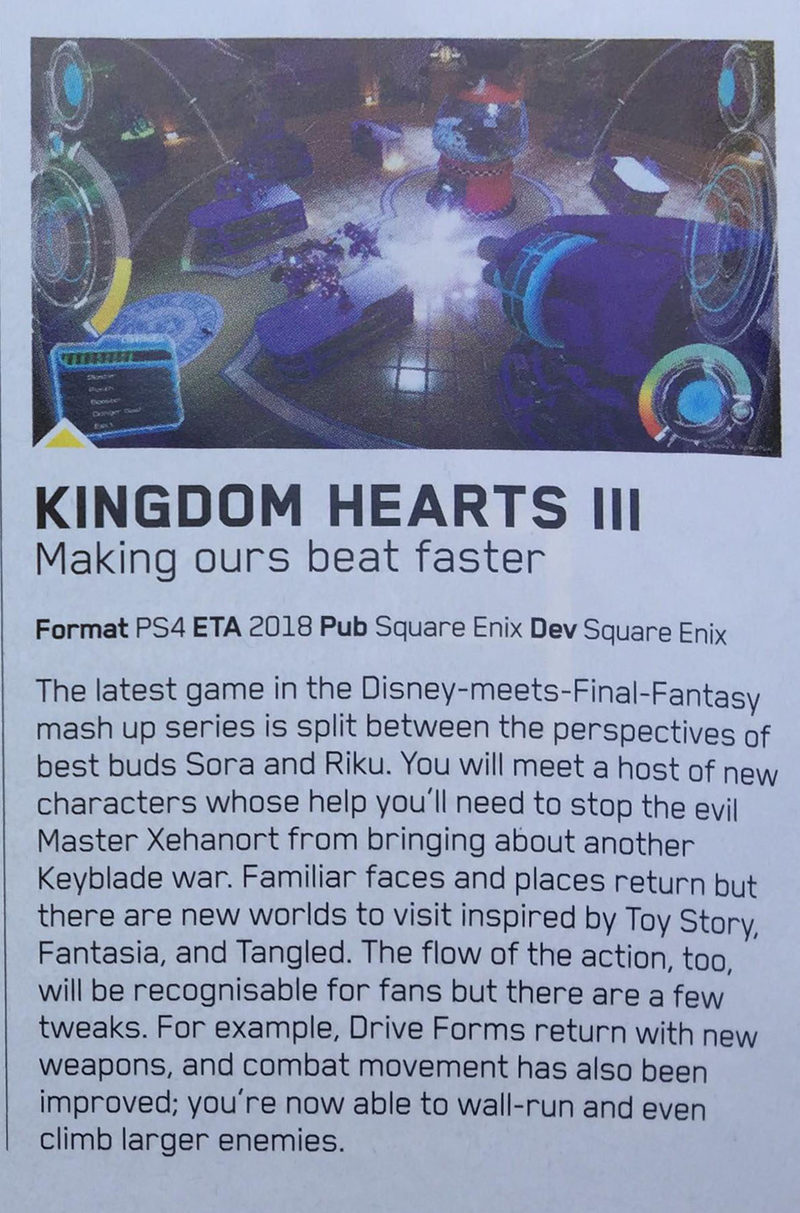 Kingdom hearts 3 rumor