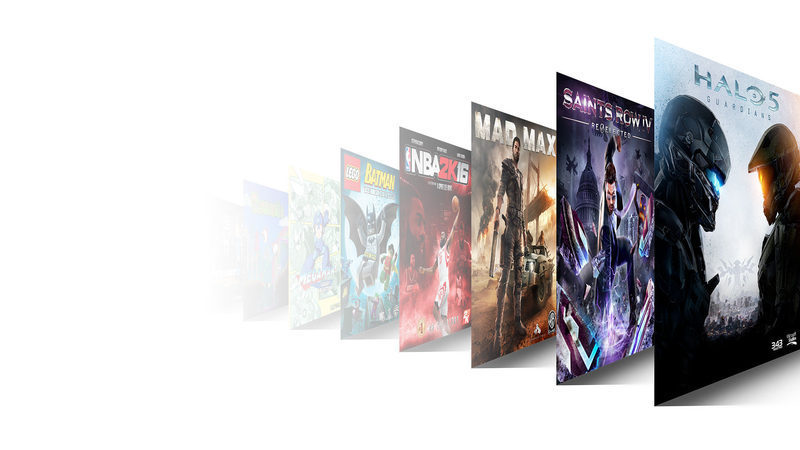 Algunos de los títulos disponibles en Xbox Game Pass