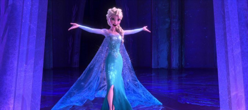 Novia Elsa Frozen