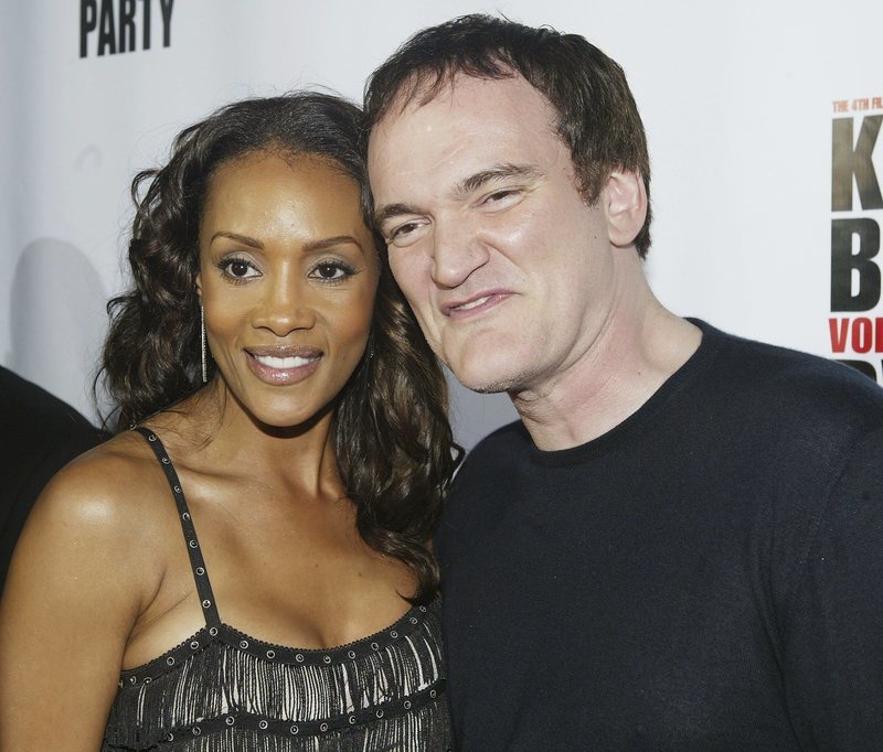 Vivica Fox y Quentin Tarantino