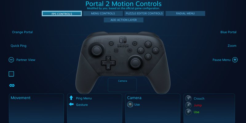 Steam Pro Controller Switch