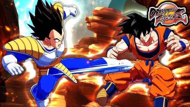 Goku y Vegeta Dragon Ball FighterZ