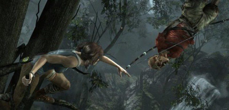 Lara Croft en Tomb Raider