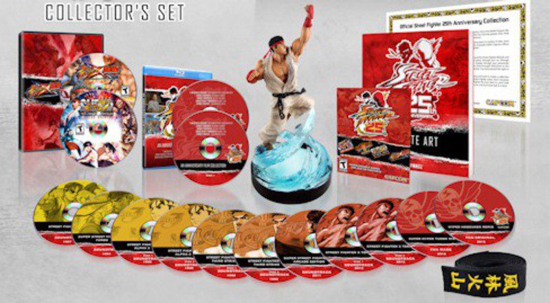 Street Fighter 25 Anniversary Collectors Edition Set