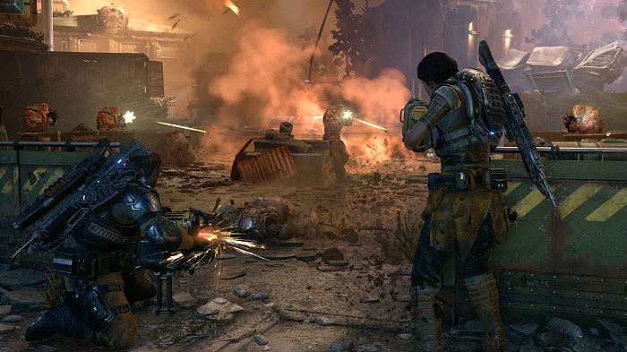 Gears 5 começa a forçar o crossplay entre Xbox e PC