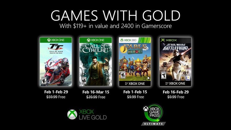 games with gold febrero 2020