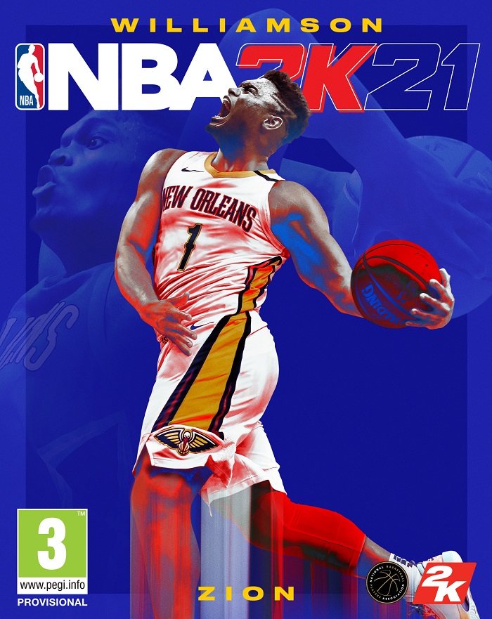 NBA 2K21 portada Williamson, Zonared