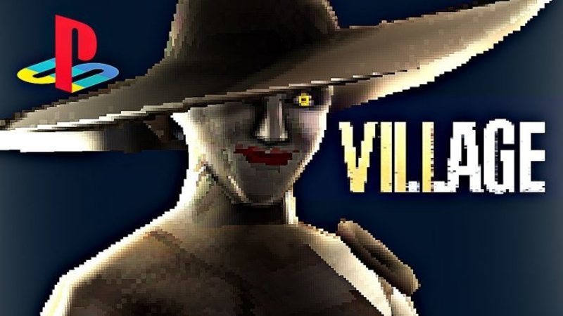 Demake PSX de Resident Evil Village, con Lady Dimitrescu, Zonared